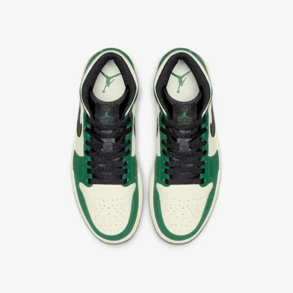 [Koop 1, krijg 2] Jordan 1 Mid Pine Green - Afbeelding 5