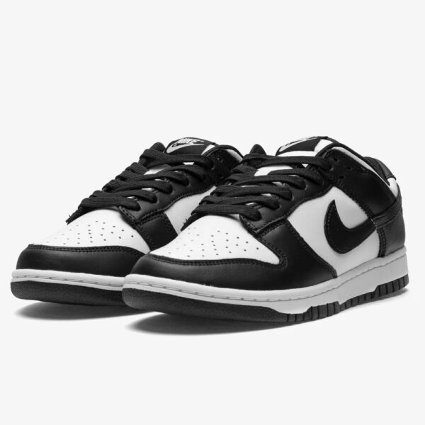 [Koop 1, krijg 2] Nike Dunk Low Retro Black White Panda - Afbeelding 2