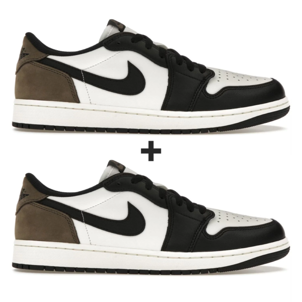 [Koop 1, krijg 2] Jordan 1 Retro Low Mocha