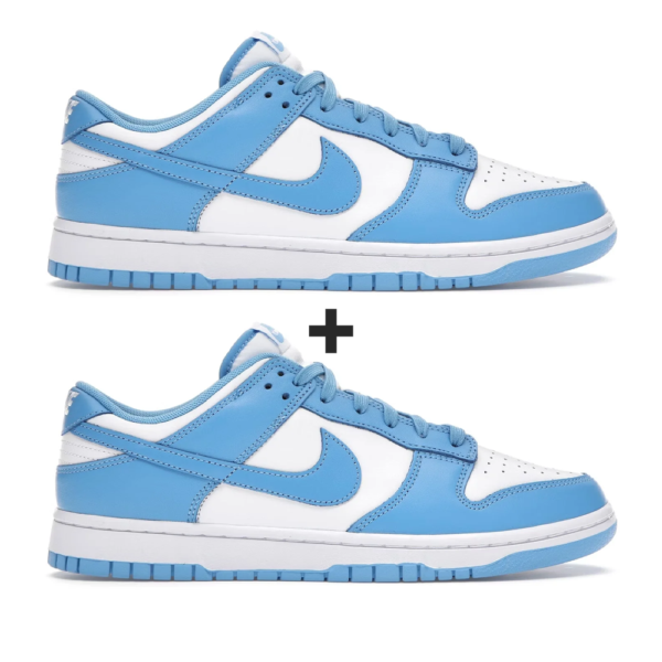 [Koop 1, krijg 2] Nike Dunk Low UNC